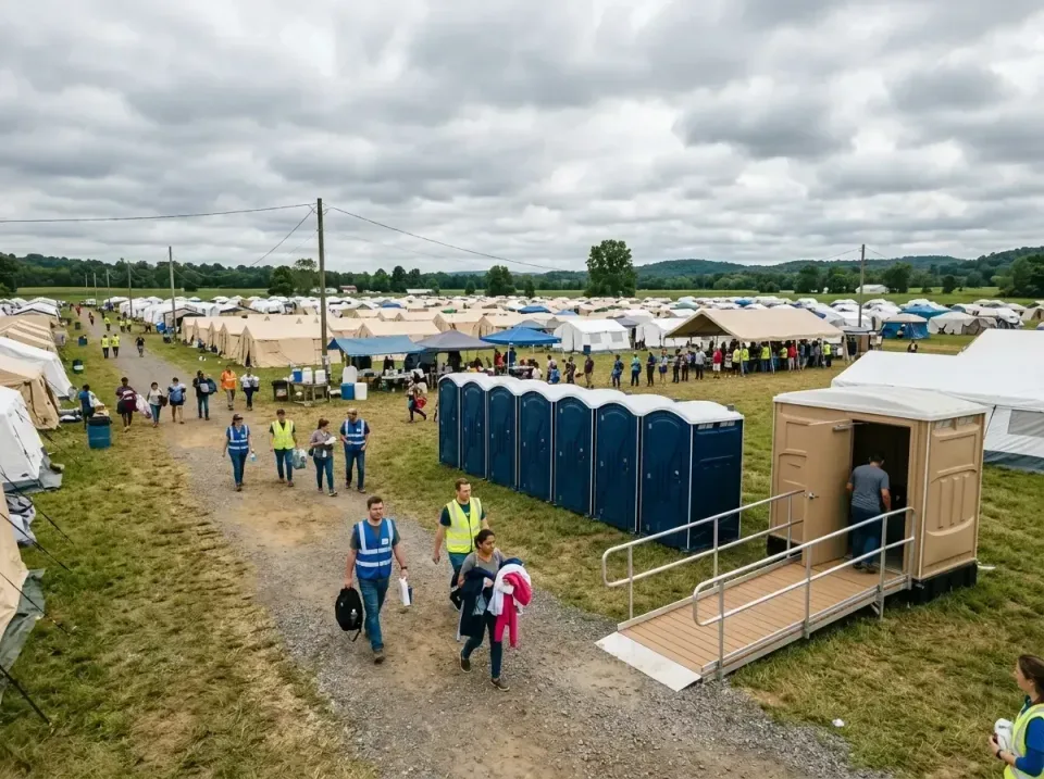 disaster-relief-camp-restrooms-010 — frequently asked questions, Dumpster & Portable Bathrooms Rental in Wilkshire Hills, OH